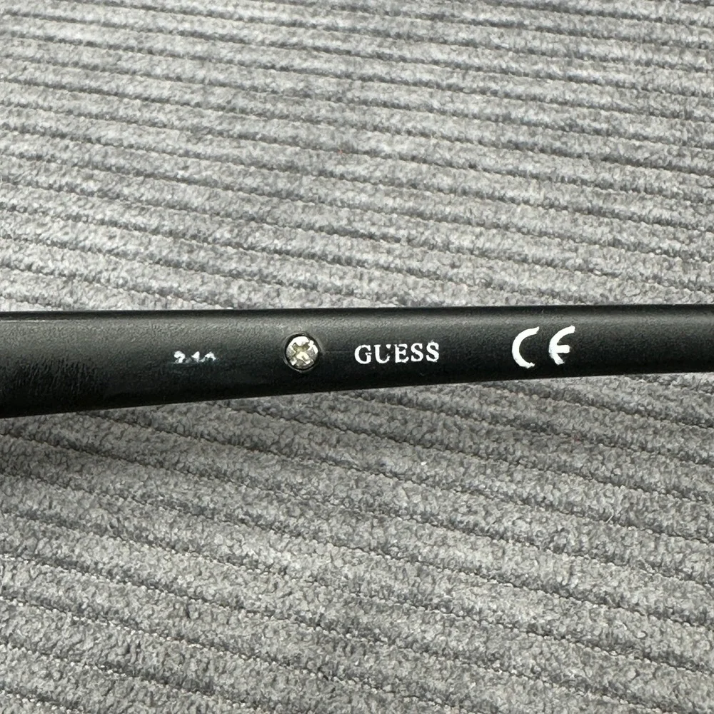 Guess Mens Rectangular Sunglasses Matte Gray Blue Mirrored Lens GU6952